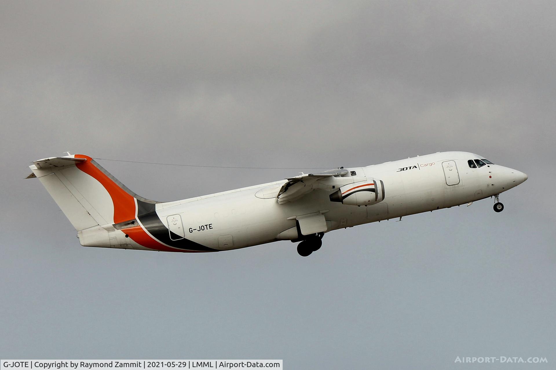G-JOTE, 1990 British Aerospace BAe-146-300QT Quiet Trader C/N E3182, Bae146 G-JOTE Jota Aviation