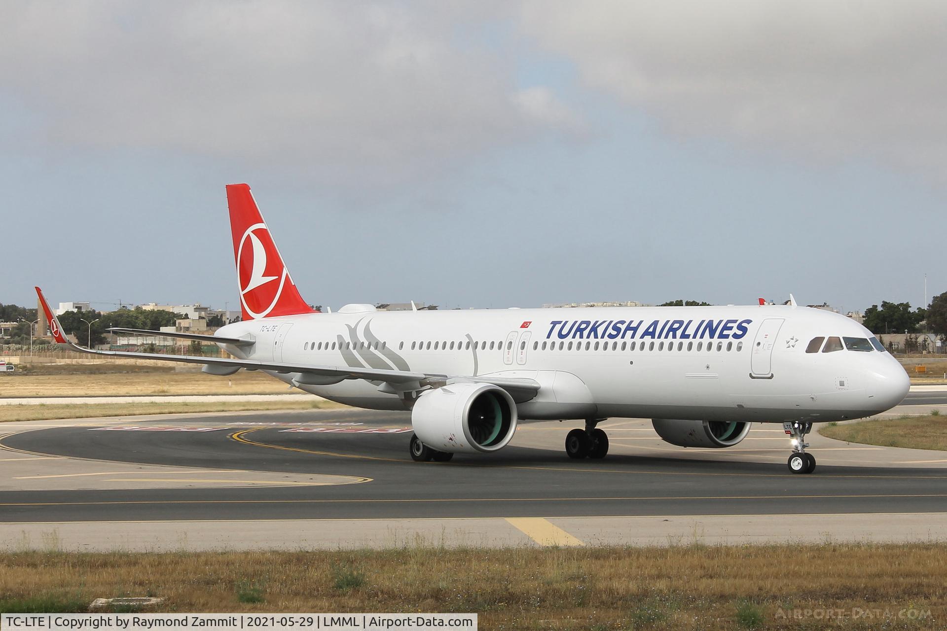 TC-LTE, 2021 Airbus A321-271NX C/N 10259, A321Neo TC-LTE Turkish Airlines