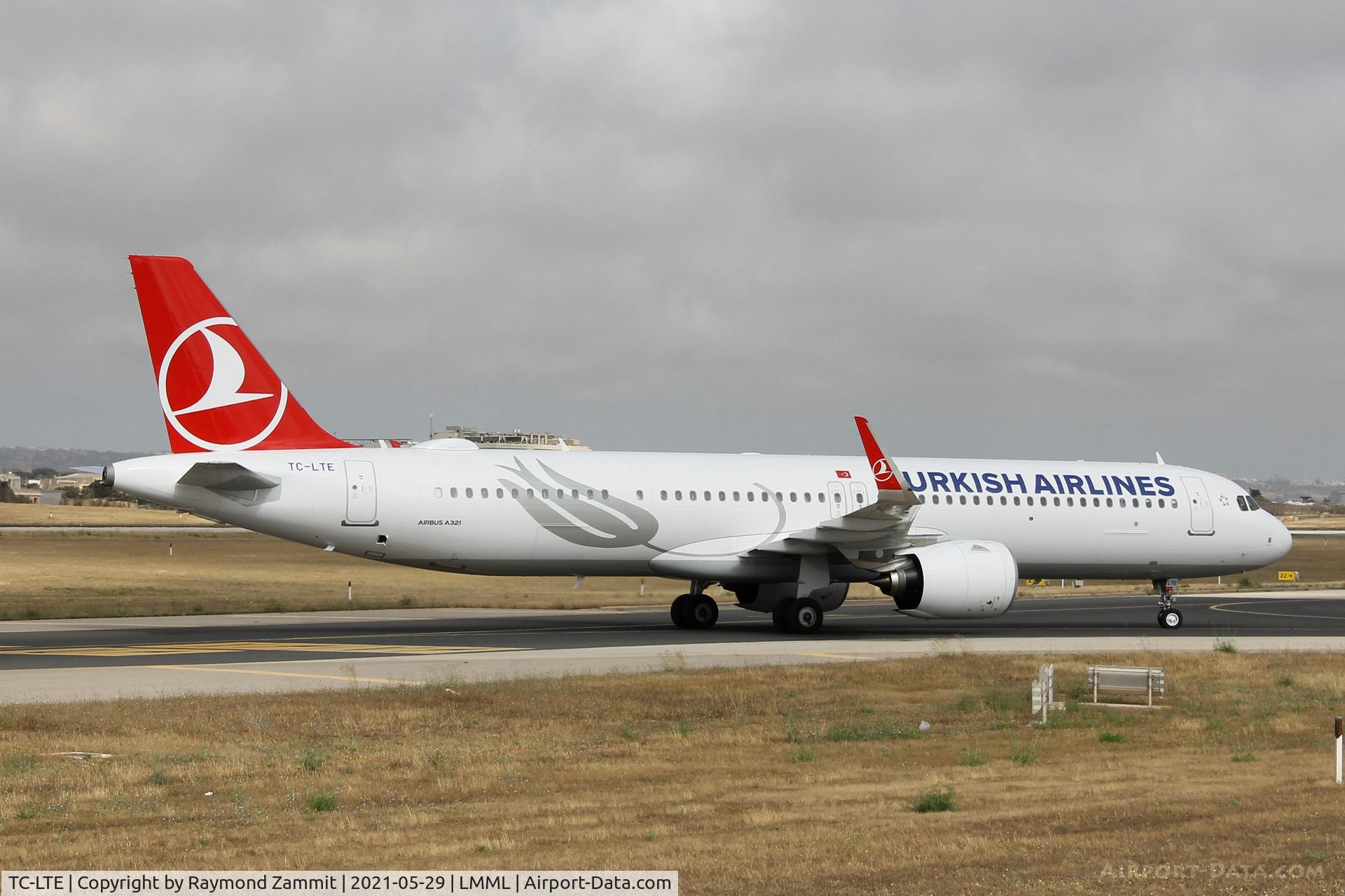 TC-LTE, 2021 Airbus A321-271NX C/N 10259, A321Neo TC-LTE Turkish Airlines