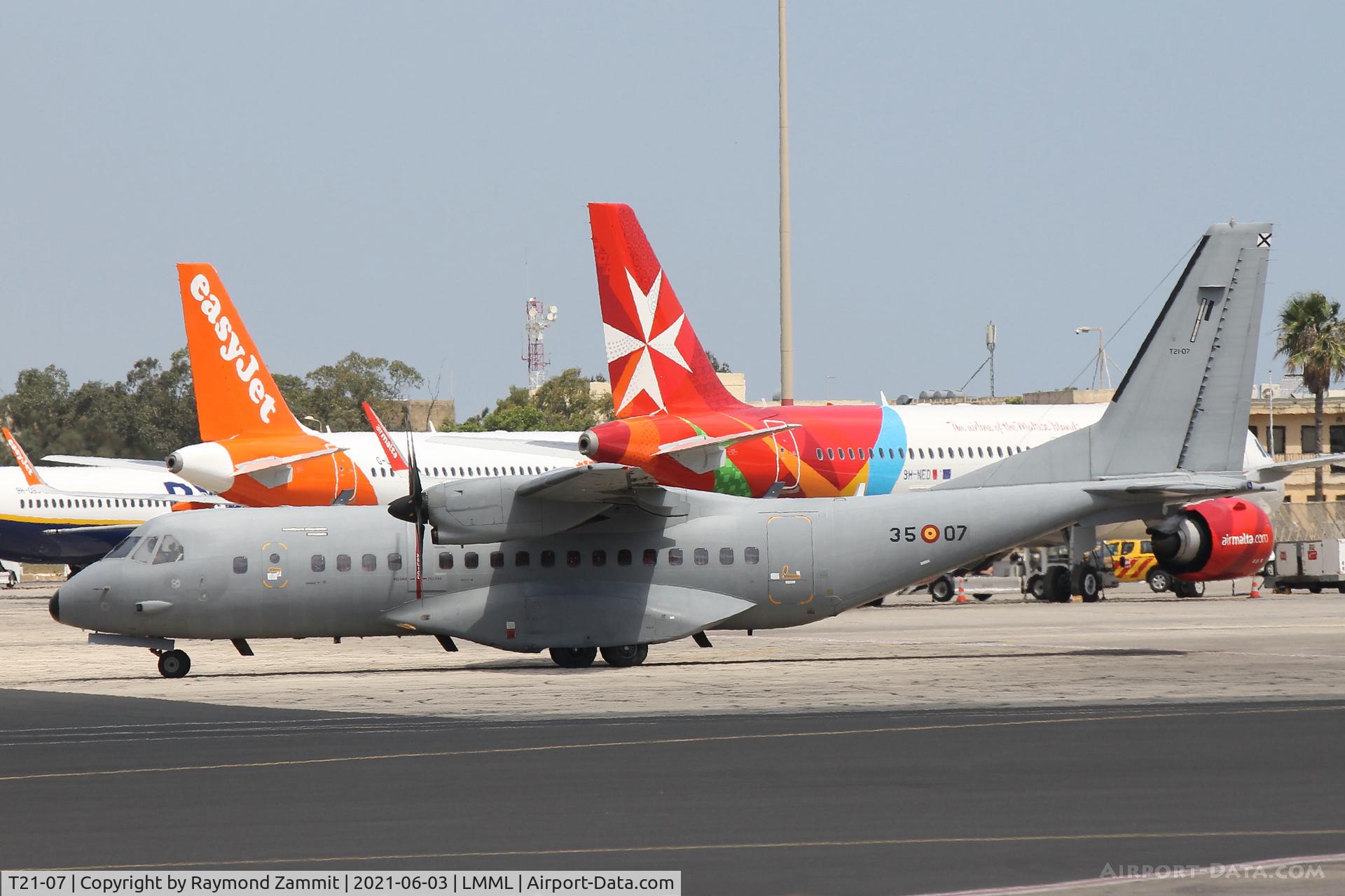 T21-07, 2003 CASA C-295M C/N EA03-07-009, CASA C-295M T21-07/35-07 Spanish Air Force