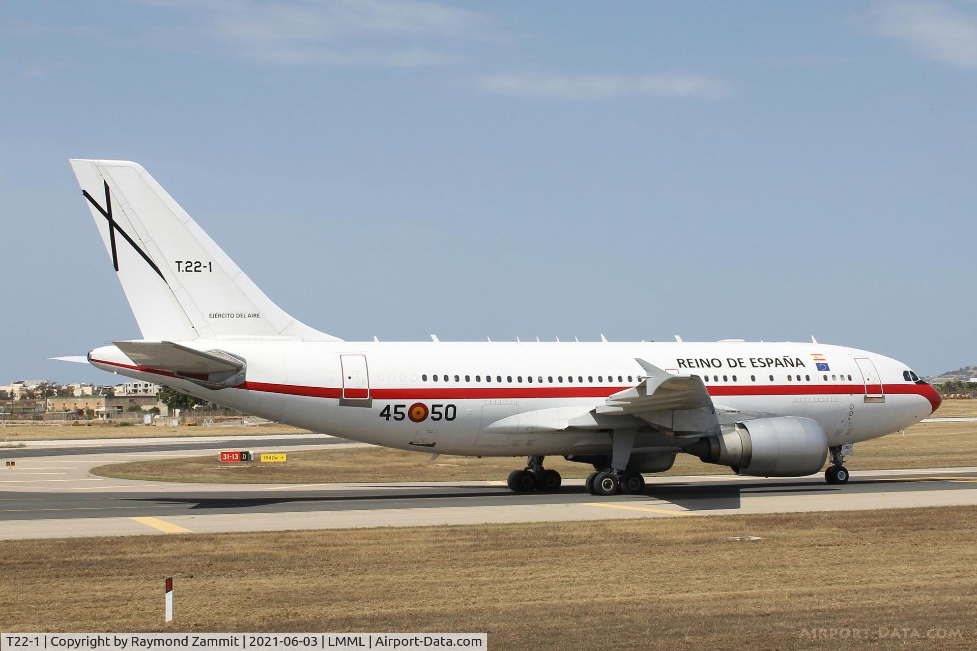 T22-1, 1990 Airbus A310-304 C/N 550, Airbus 310 T22-1 /45-50 Spanish Air Force