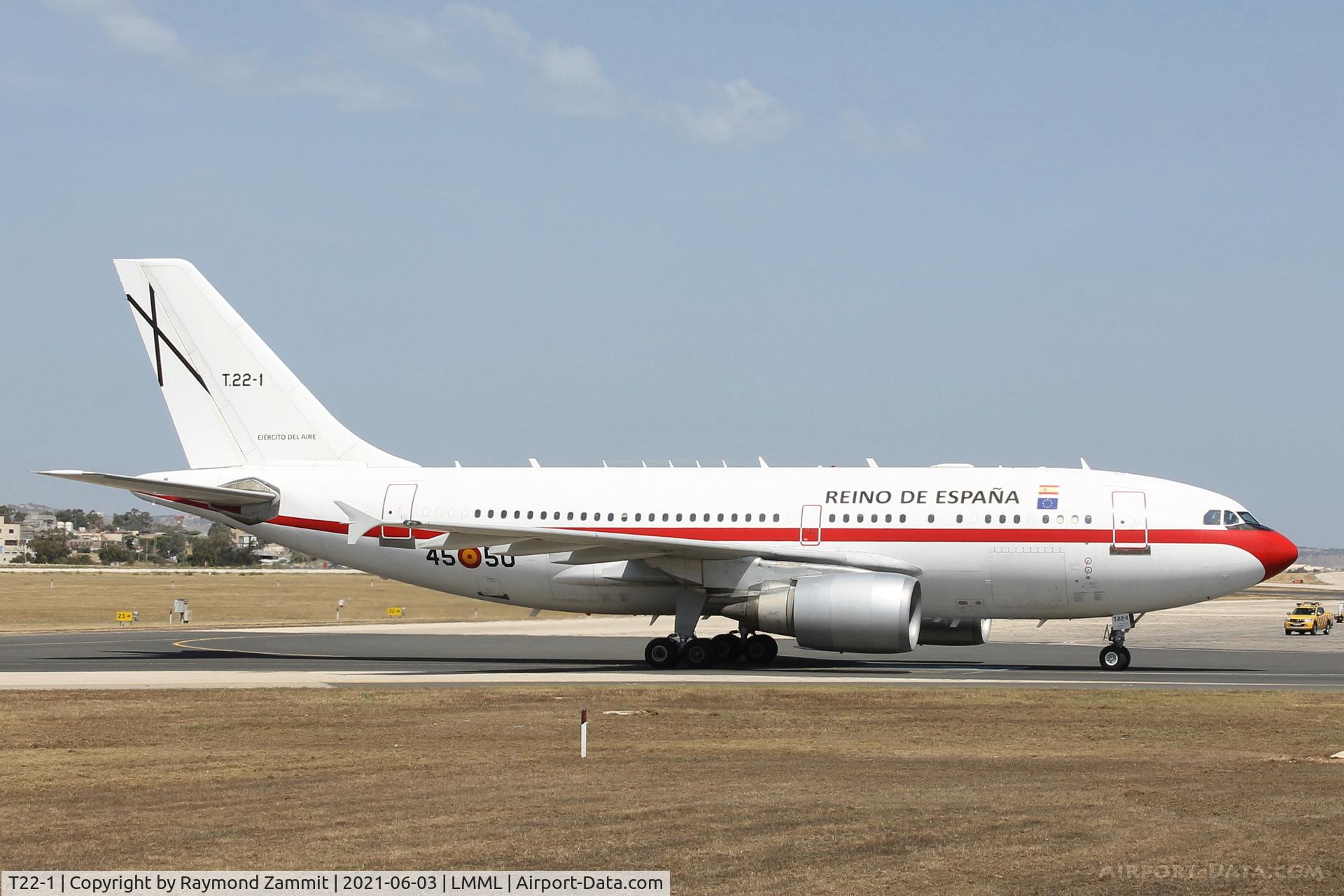 T22-1, 1990 Airbus A310-304 C/N 550, Airbus 310 T22-1/45-50 Spanish Air Force