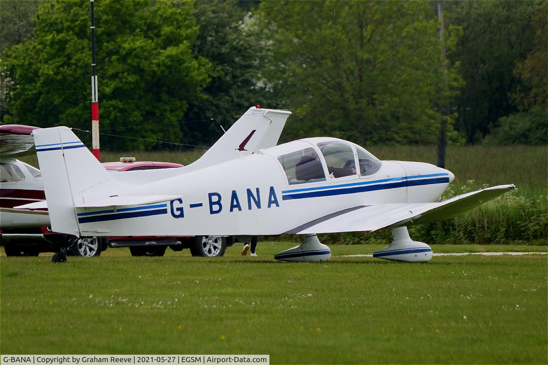 G-BANA, 1967 CEA Jodel DR-221 Dauphin C/N 73, Seen at Beccles.