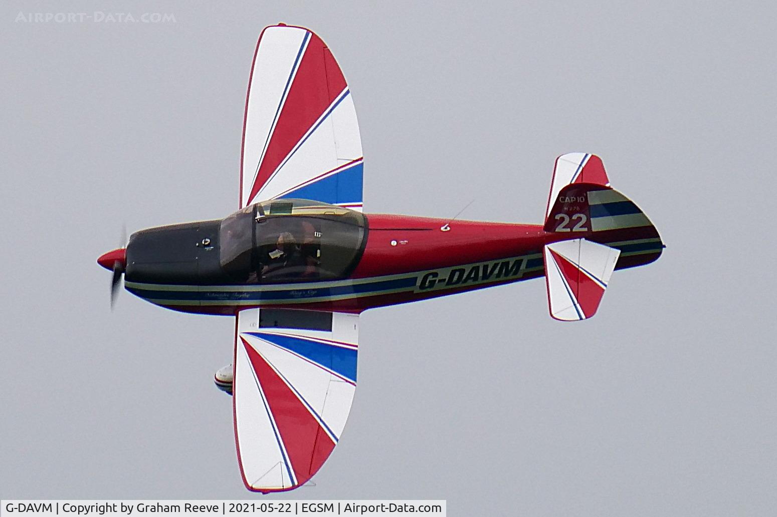 G-DAVM, 1998 Mudry CAP-10B C/N 278, Taking part in an air race at Beccles.