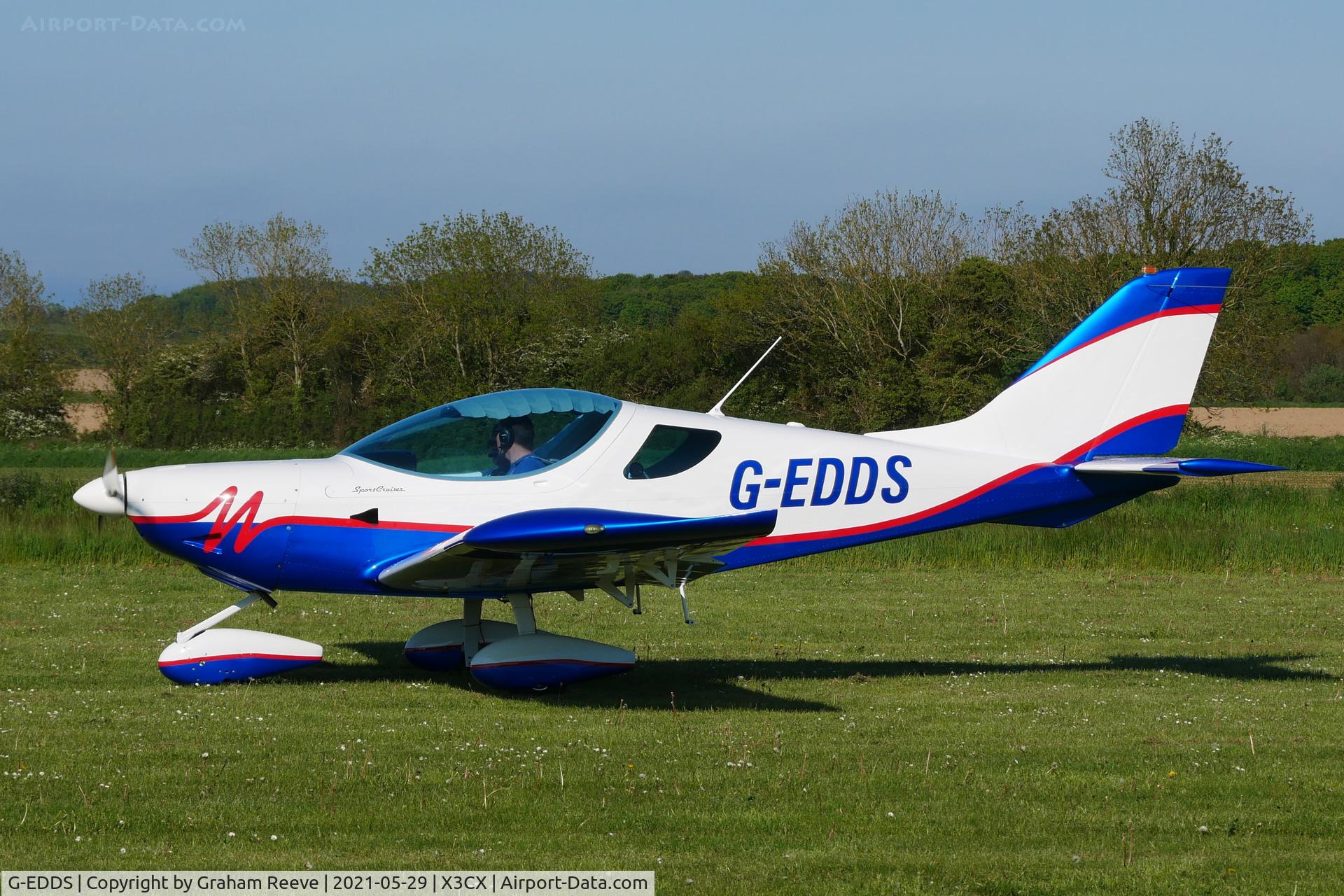 G-EDDS, 2010 CZAW SportCruiser C/N PFA 338-14660, Departing from Northrepps.