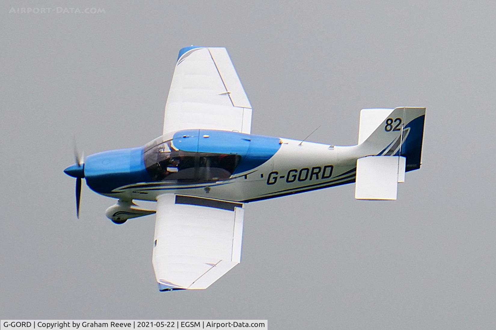 G-GORD, 2014 Robin DR-400-140B Major Major C/N 2669, Taking part in air racing at Beccles.