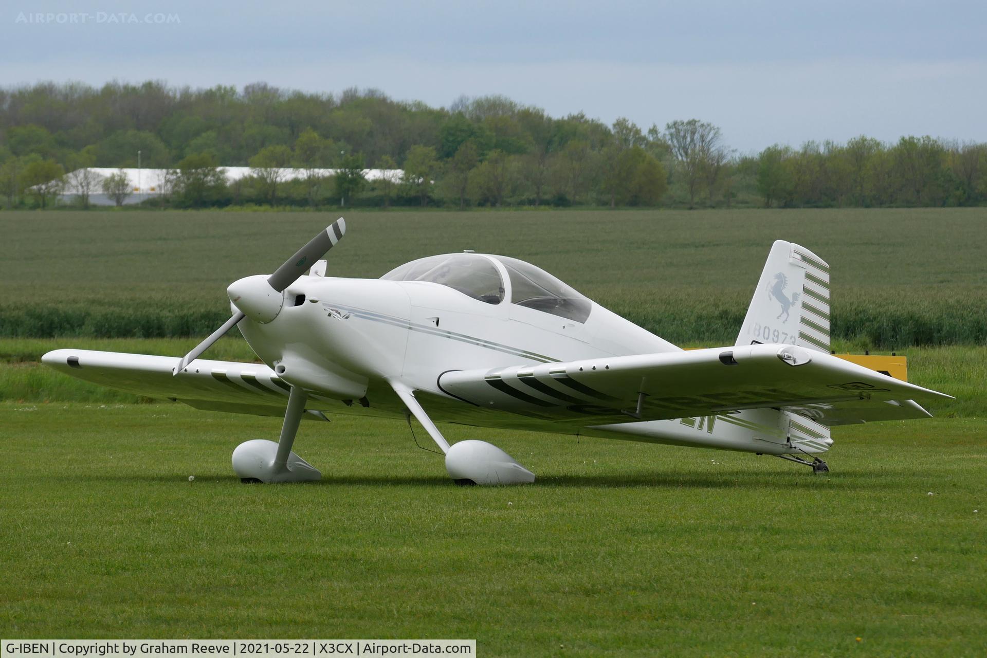 G-IBEN, 2013 Vans RV-7 C/N PFA 323-13981, Parked at Beccles.