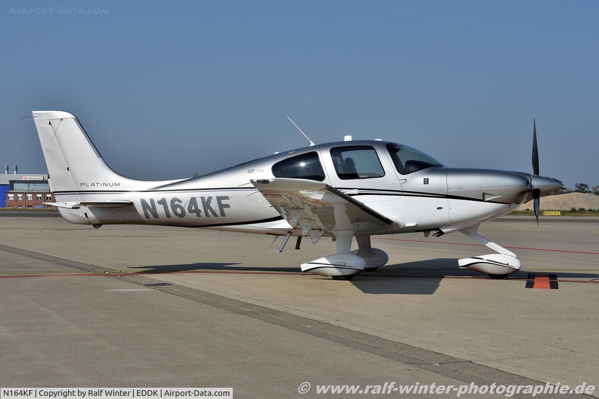 N164KF, 2016 Cirrus SR22T C/N 1320, Cirrus SR22T-GTS Platinium - Private - 1320 - N164KF - 10.08.2020 - CGN