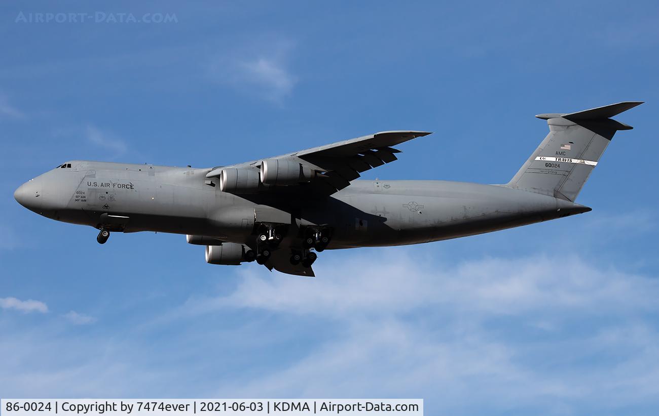 86-0024, 1968 Lockheed C-5M Super Galaxy C/N 500-0110, RCH102