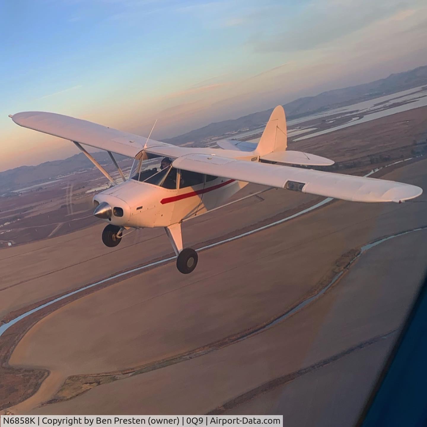 N6858K, 1949 Piper PA-16 Clipper C/N 16-694, 6858K