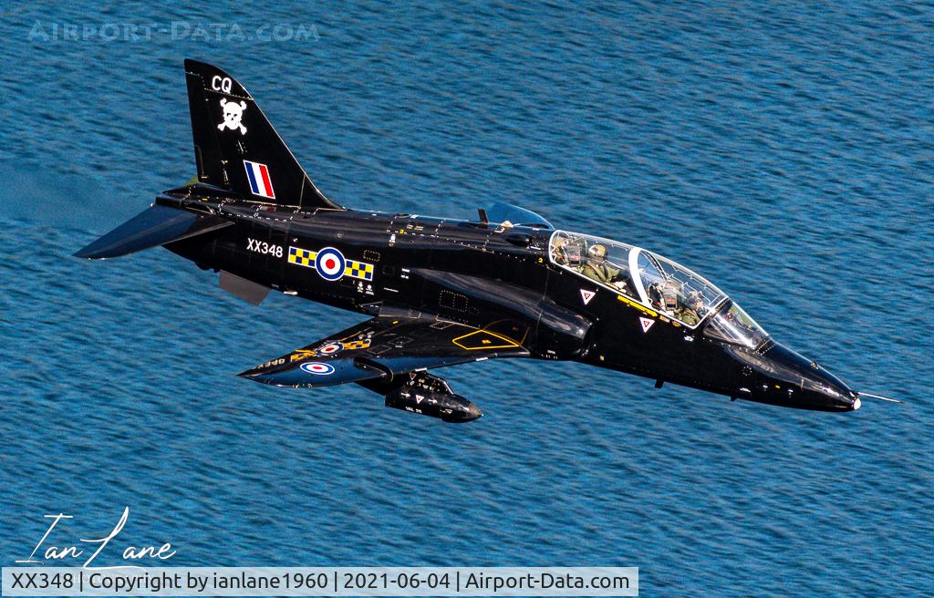 XX348, 1981 Hawker Siddeley Hawk T.1A C/N 197/312172, 100 Squadron over Ullswater LFA17
