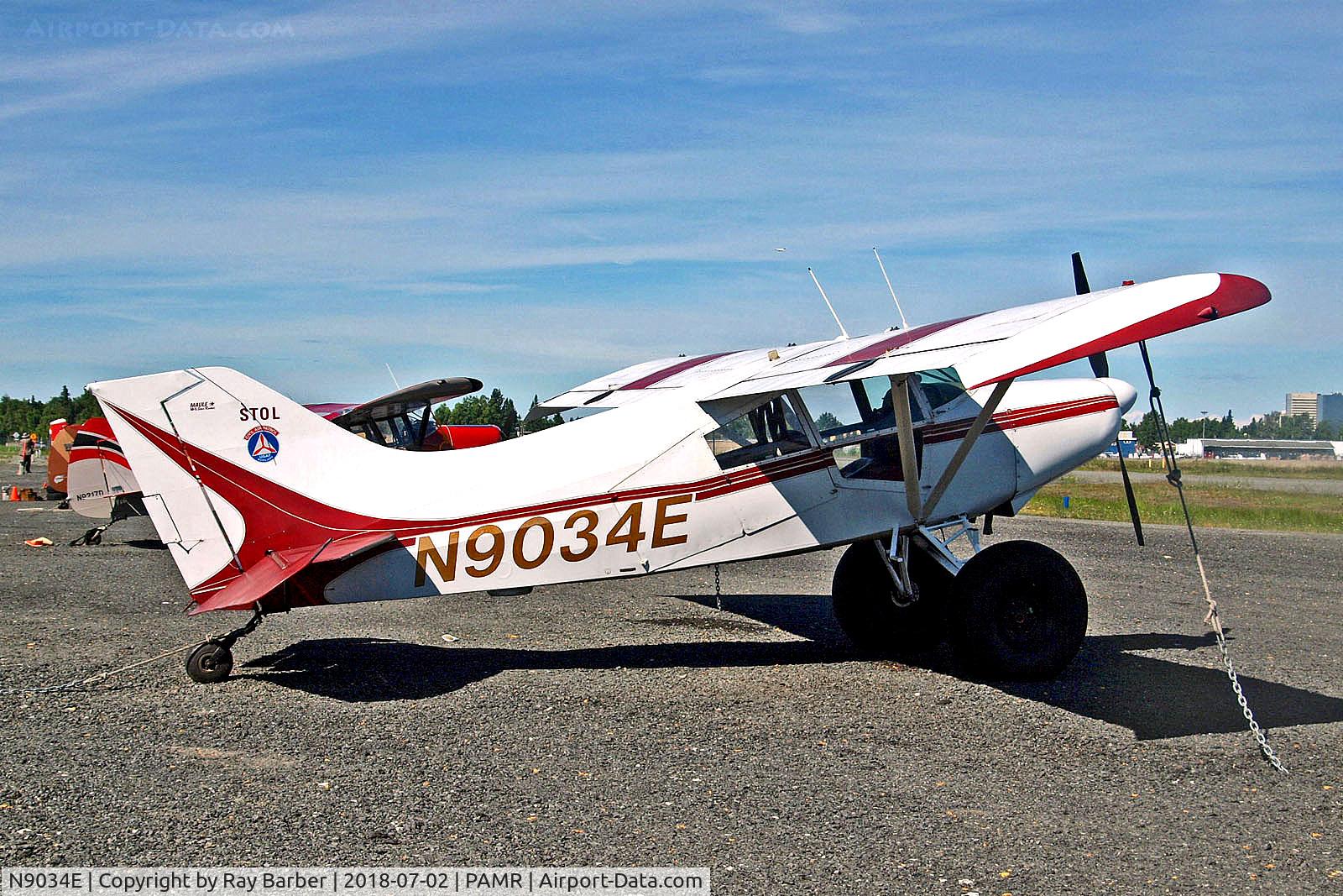 N9034E, Maule M-5-210C Strata Rocket C/N 6191C, N9034E   Maule M-5-210C Strata Rocket [6191C] (Civil Air Patrol) Anchorage-Merrill Field~N 02/07/2018