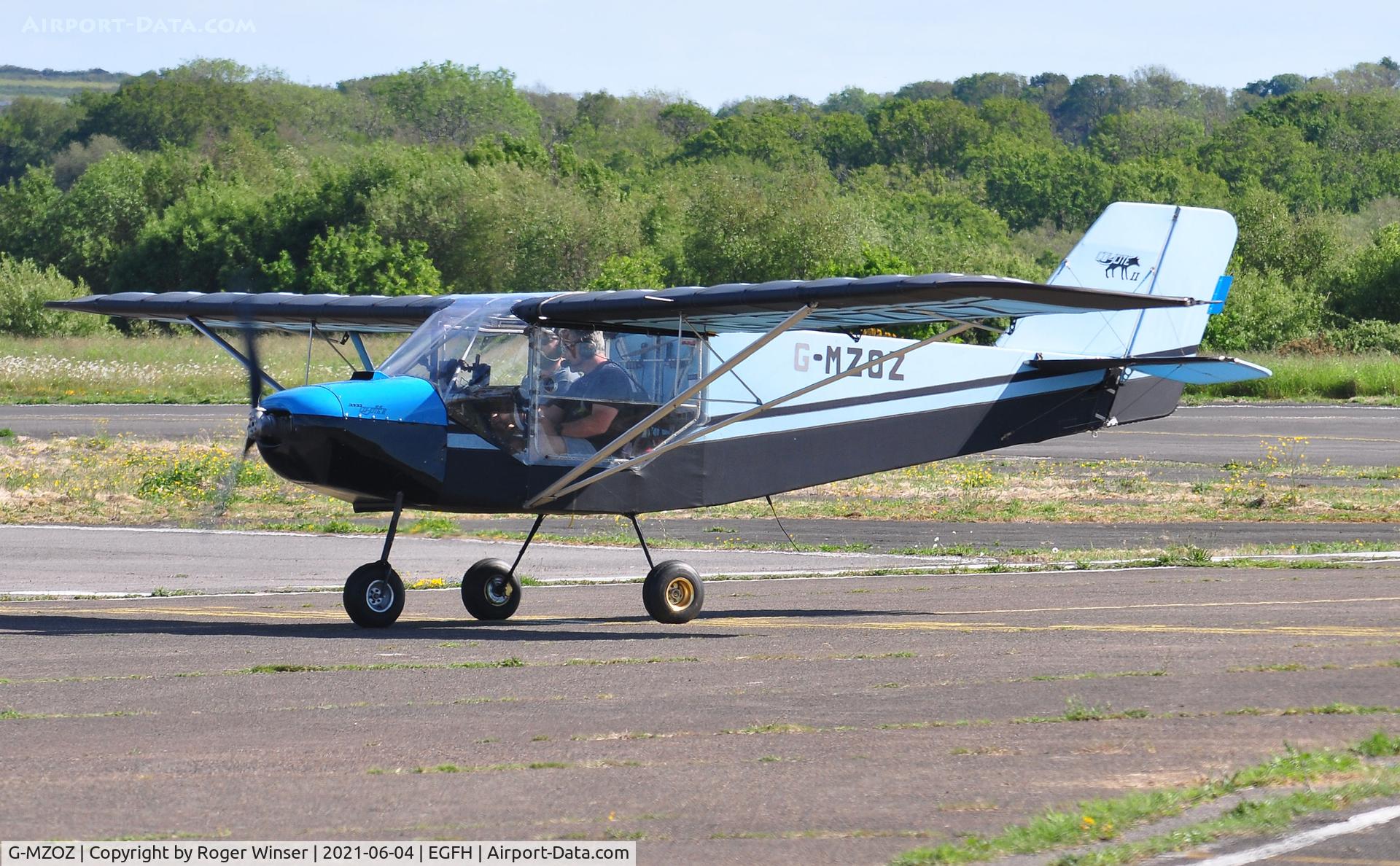 G-MZOZ, 1998 Rans S-6ESD XL Coyote II C/N PFA 204-13168, Visiting Coyote II.