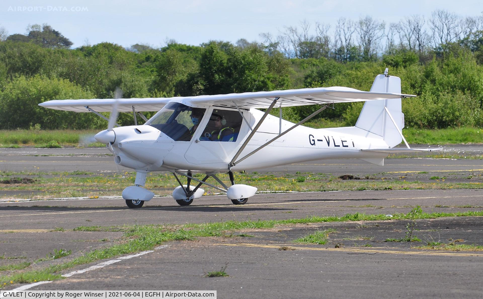 G-VLET, 2020 Comco Ikarus C42 FB100 Bravo C/N 2002-7587, Resident C.42 operated by Gower Flight Centre.