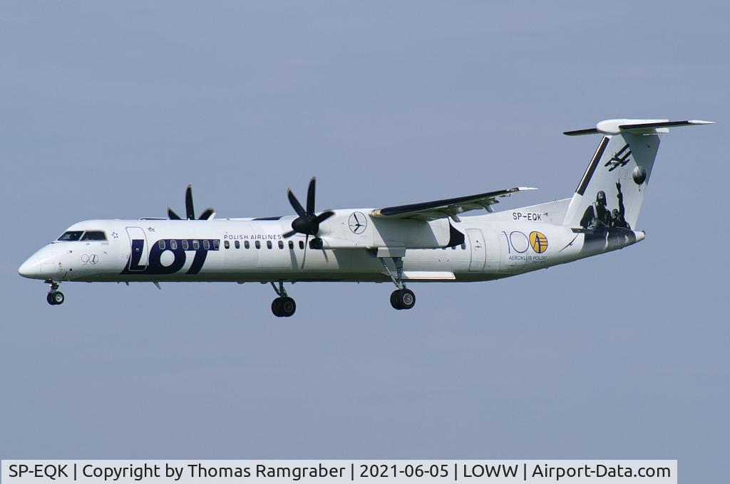 SP-EQK, 2013 Bombardier DHC-8-402Q Dash 8 Dash 8 C/N 4443, LOT - Polish Airlines De Havilland Canada Dash 8-402Q
