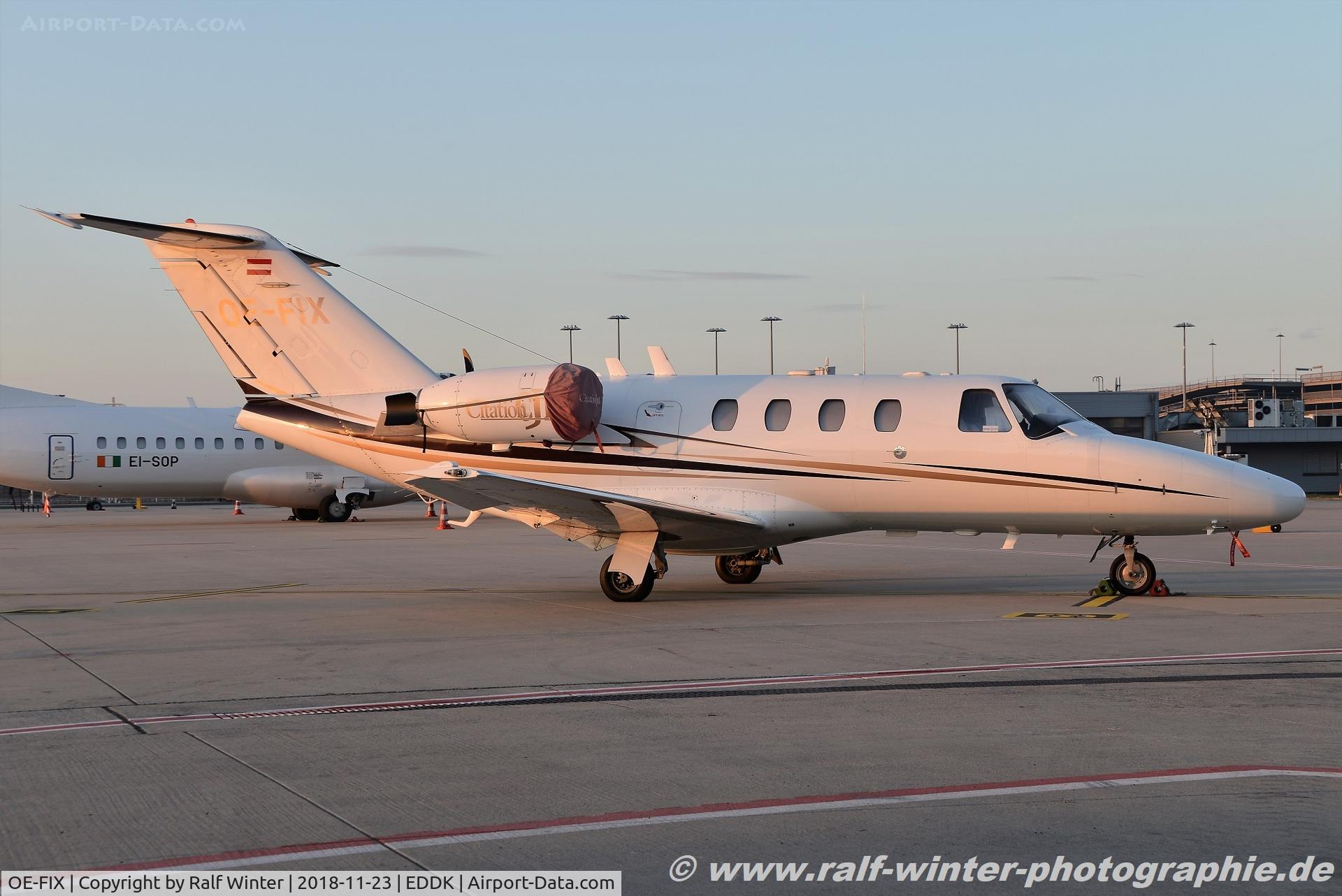 OE-FIX, 2002 Cessna 525 CitationJet CJ1 C/N 525-0480, Cessna 525 CitationJet CJ1 - Airlink - 525-0480 - OE-FIX - 23.11.2018 - CGN