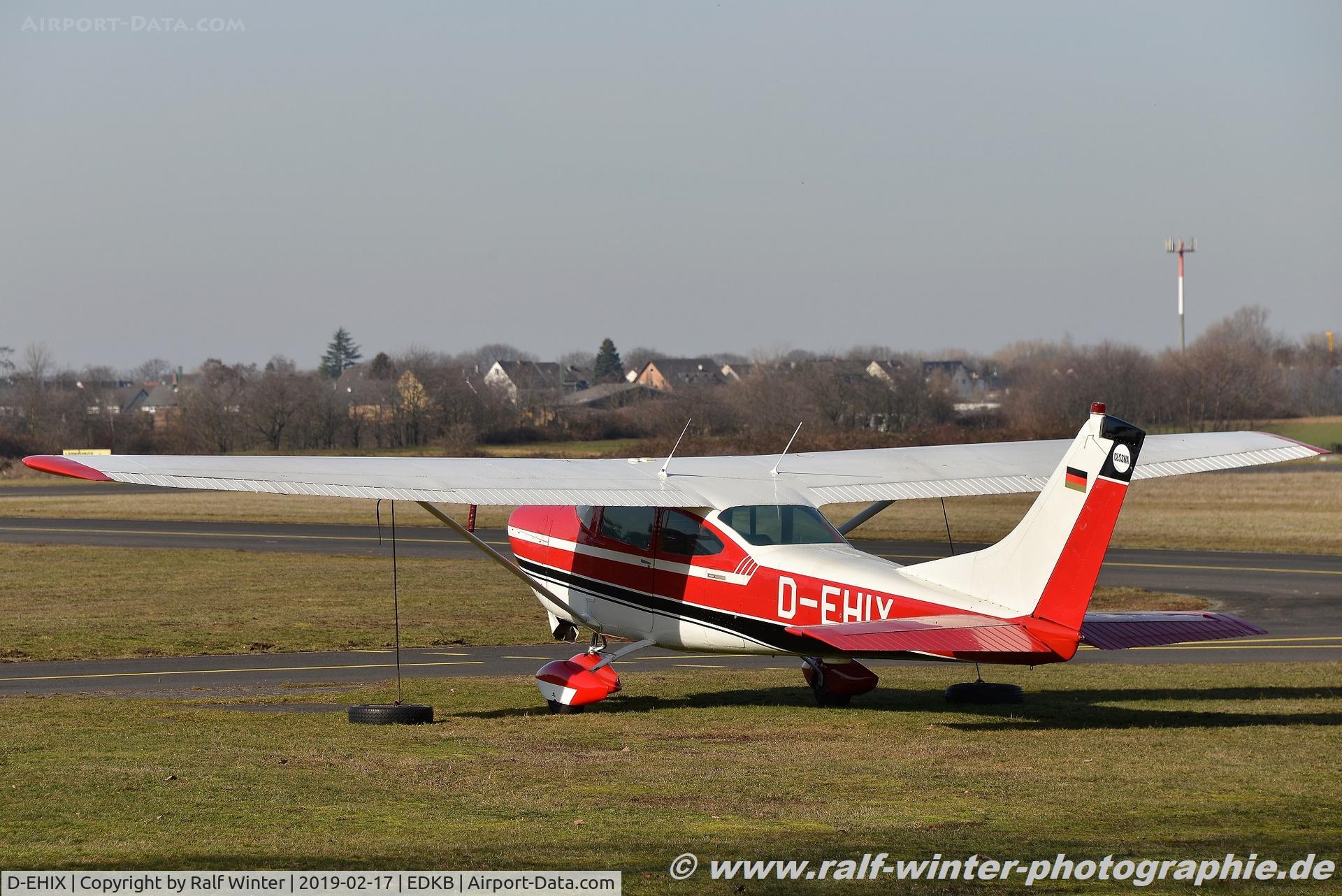 D-EHIX, Cessna T182T Turbo Skyline Turbo Skylane C/N 18257185, Cessna T182T Turbo Skyline - Private - D-EHIX - 18257185 - 17.02.2019 - EDKB