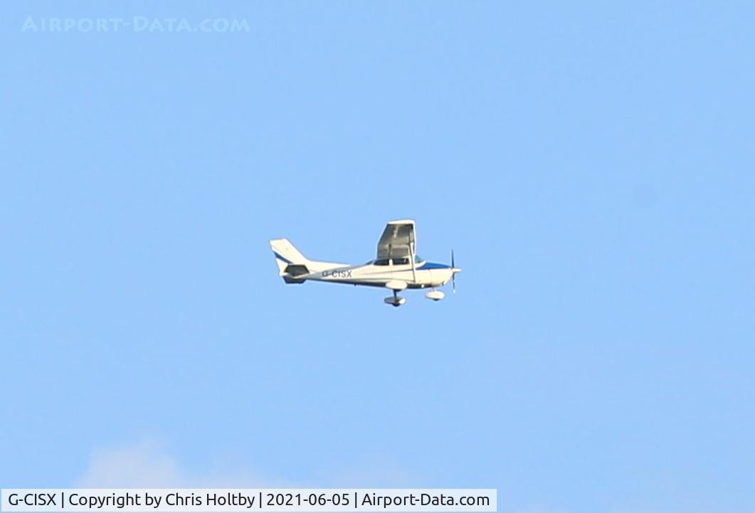 G-CISX, 1974 Cessna 172M C/N 172-62309, Over Potters Bar, Herts