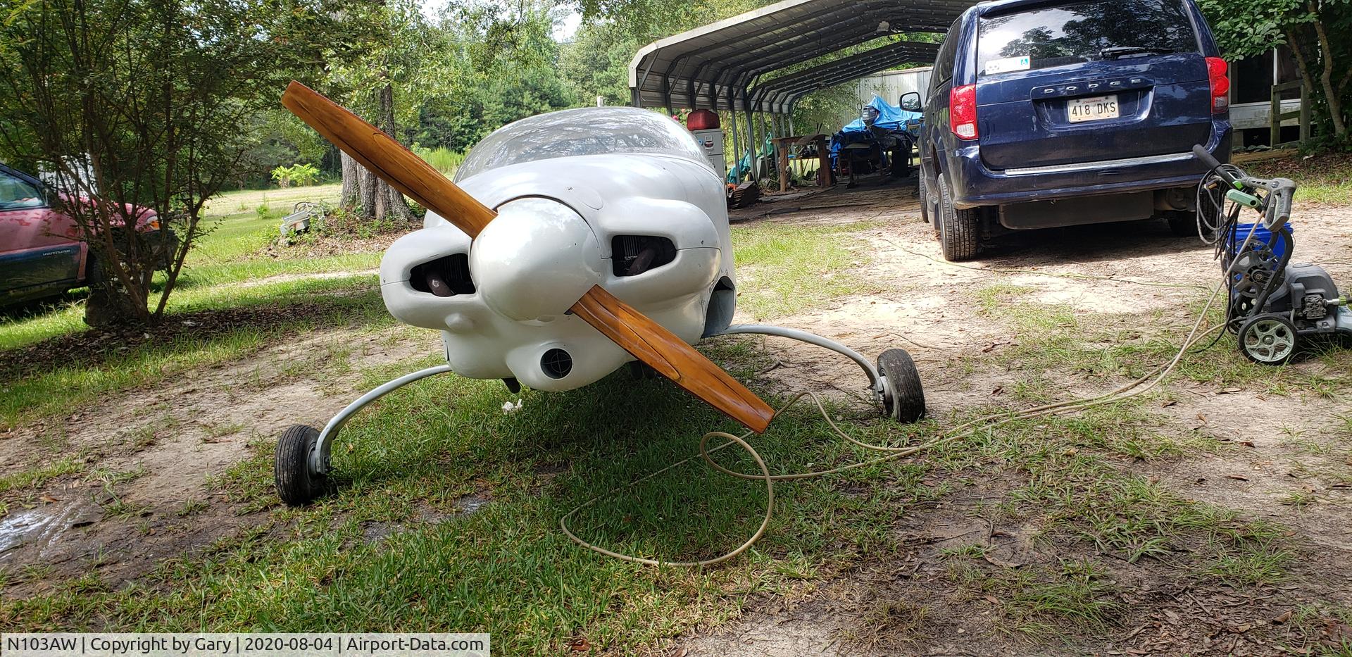 N103AW, 1998 Viking Dragonfly C/N 843, Ready to put wings on