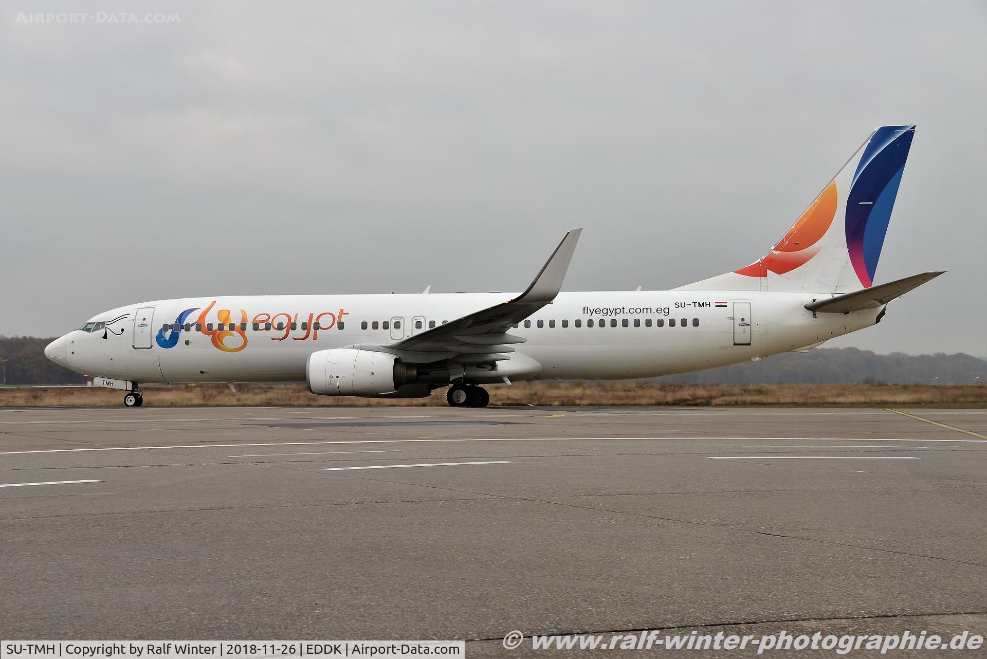 SU-TMH, 2007 Boeing 737-8GJ C/N 34903, Boeing 737-8GJ(W) - FEG FlyEgypt - 34903 - SU-TMH - 26.11.2018 - CGN