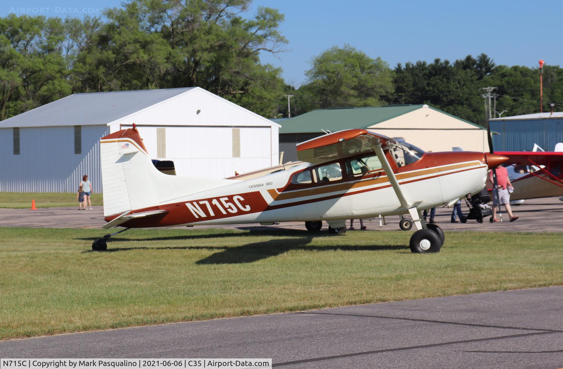 N715C, 1978 Cessna 180K Skywagon C/N 18052947, Cessna 180K