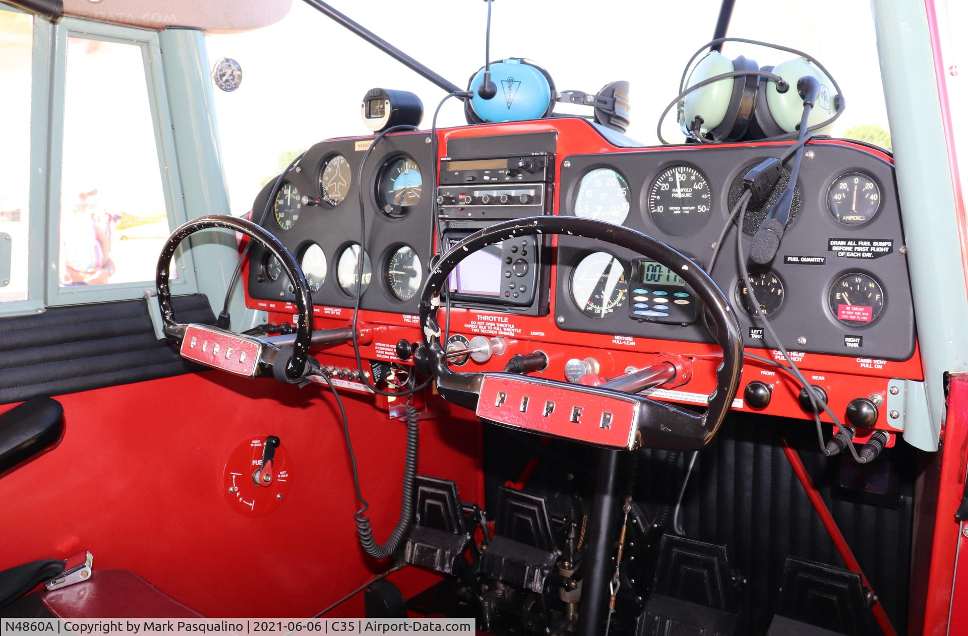 N4860A, 1956 Piper PA-22-150 C/N 22-4019, Piper PA-22-150
