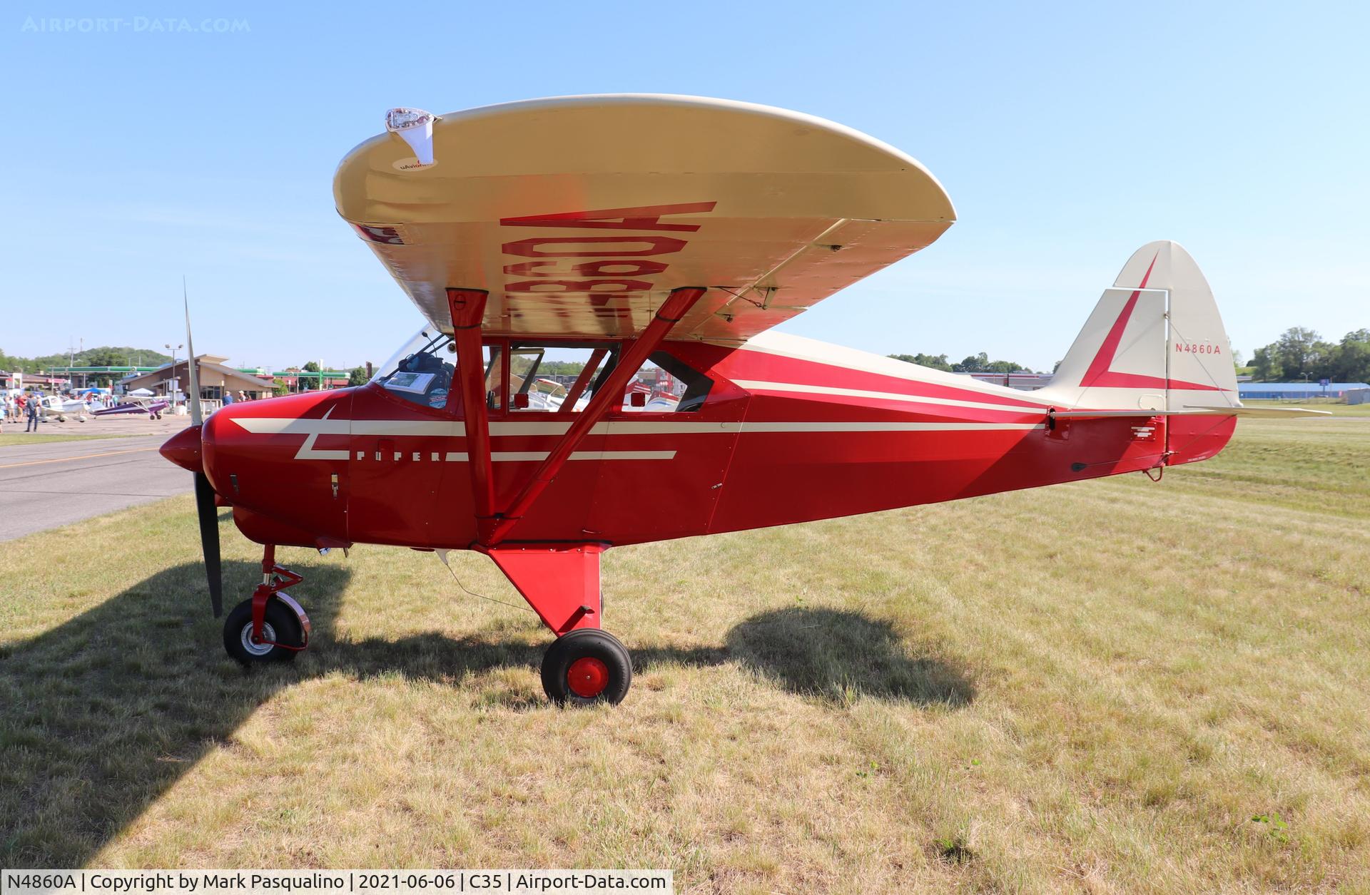 N4860A, 1956 Piper PA-22-150 C/N 22-4019, Piper PA-22-150