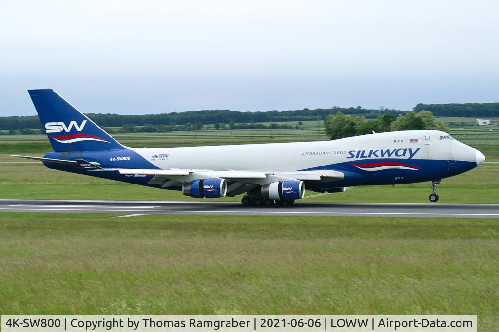 4K-SW800, 1998 Boeing 747-4R7F/SCD C/N 29729, Silk Way West Airlines Boeing 747-400F/SCD