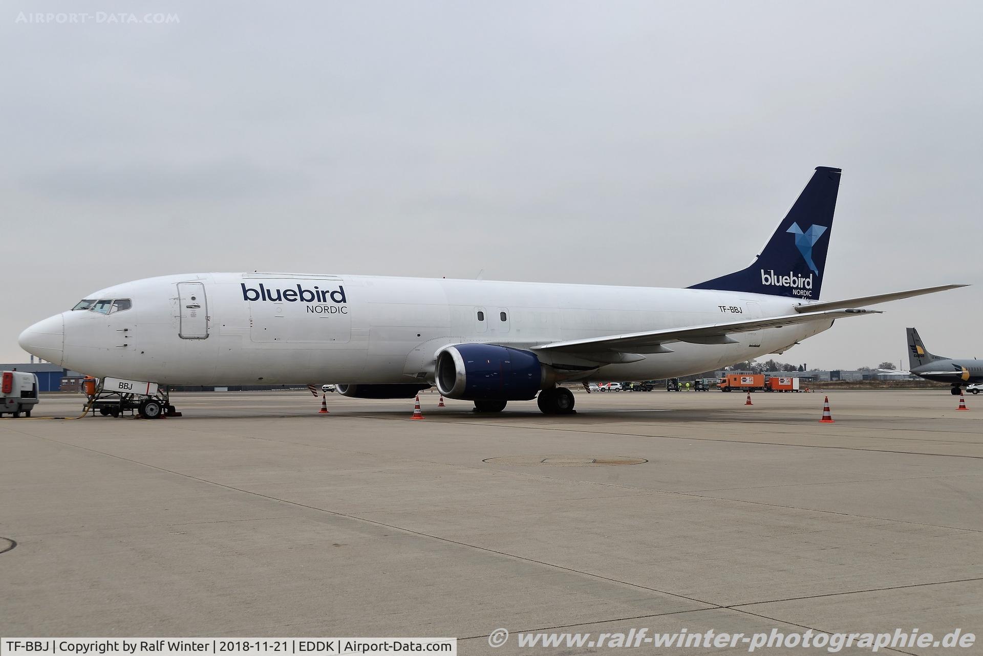 TF-BBJ, 1990 Boeing 737-476 C/N 24436, Boeing 737-476(SF) - BF BBD Bluebird Cargo - 24436 - TF-BBJ - 21.11.2018 - CGN