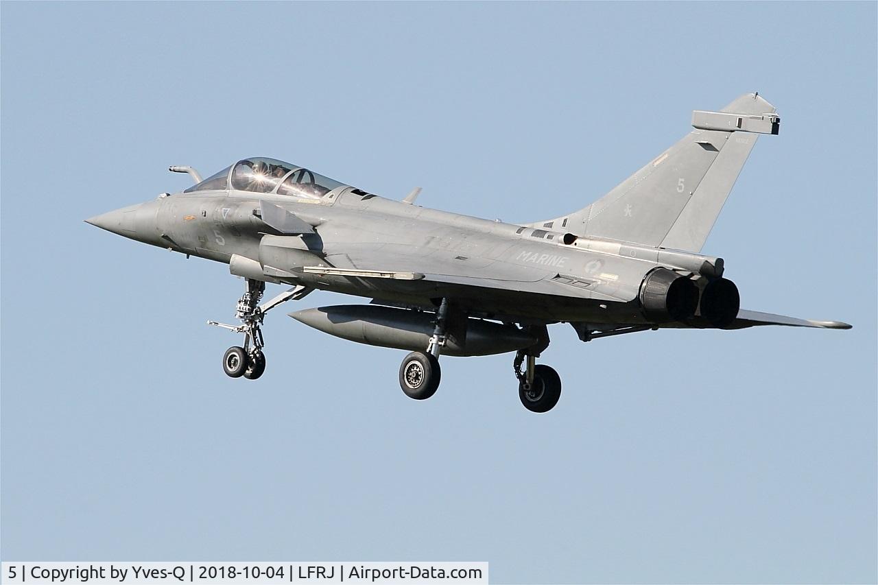 5, Dassault Rafale M C/N 5, Dassault Rafale M, On final rwy 26, Landivisiau Naval Air Base (LFRJ)