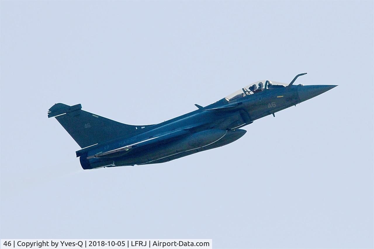 46, 2016 Dassault Rafale M C/N 46, Dassault Rafale M, Take off rwy 26, Landivisiau Naval Air Base (LFRJ)
