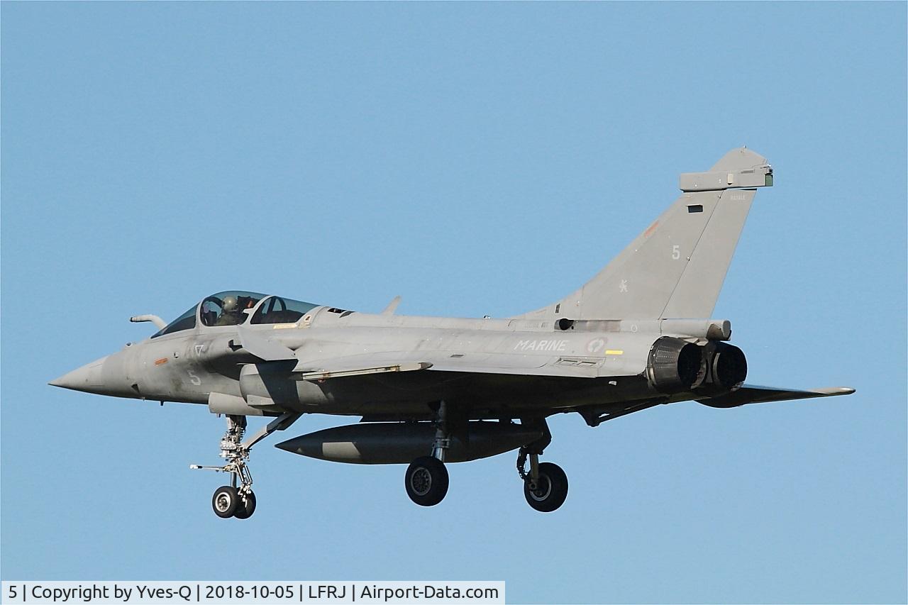 5, Dassault Rafale M C/N 5, Dassault Rafale M, On final rwy 26, Landivisiau Naval Air Base (LFRJ)