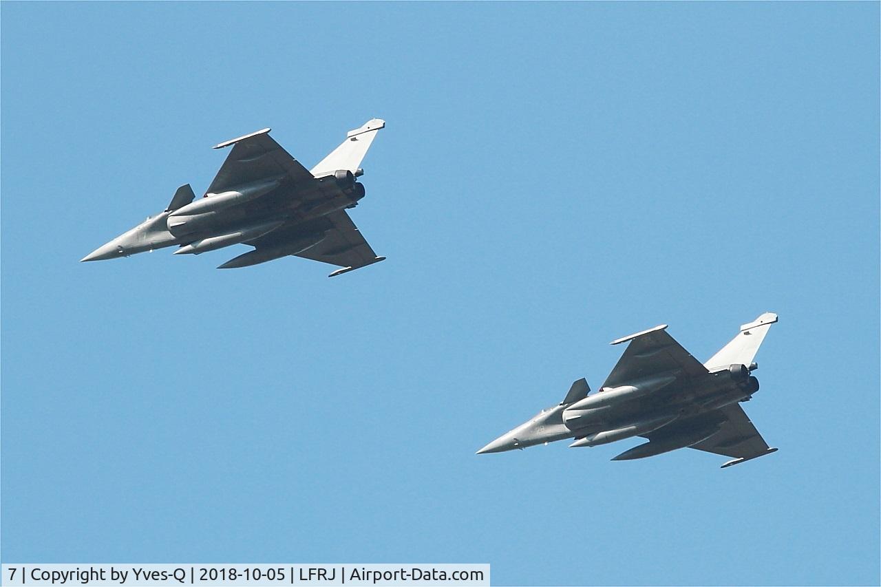 7, Dassault Rafale M C/N 7, Dassault Rafale M, Flight over Landivisiau Naval Air Base (LFRJ)
