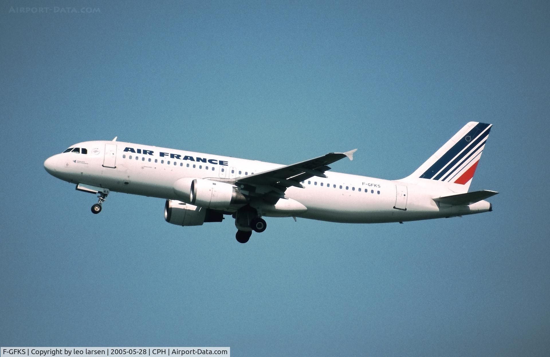 F-GFKS, 1991 Airbus A320-211 C/N 0187, Copenhagen 28.5.2005