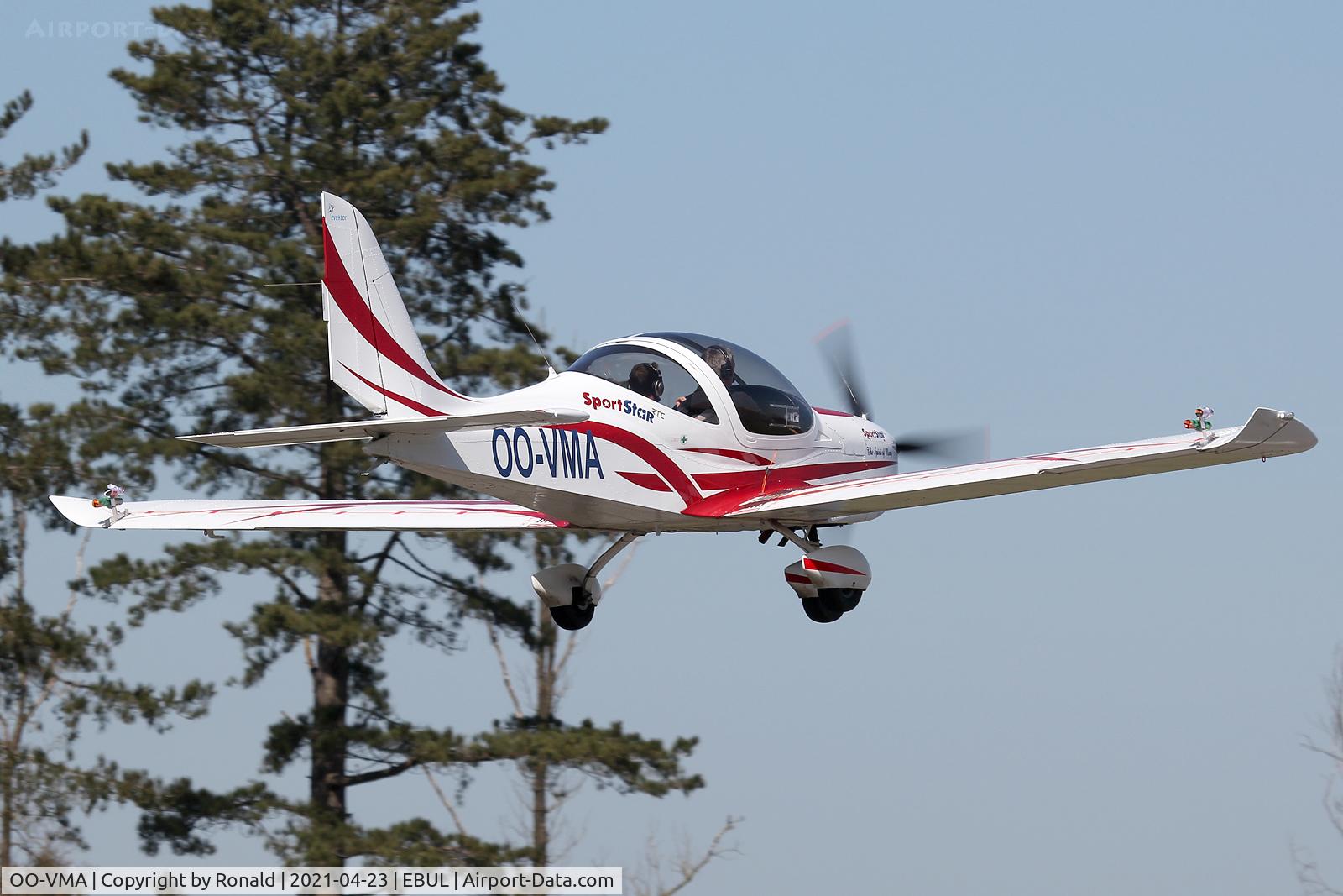 OO-VMA, 2015 Evektor-Aerotechnik Sportstar RTC C/N 2015-1710, at ebul