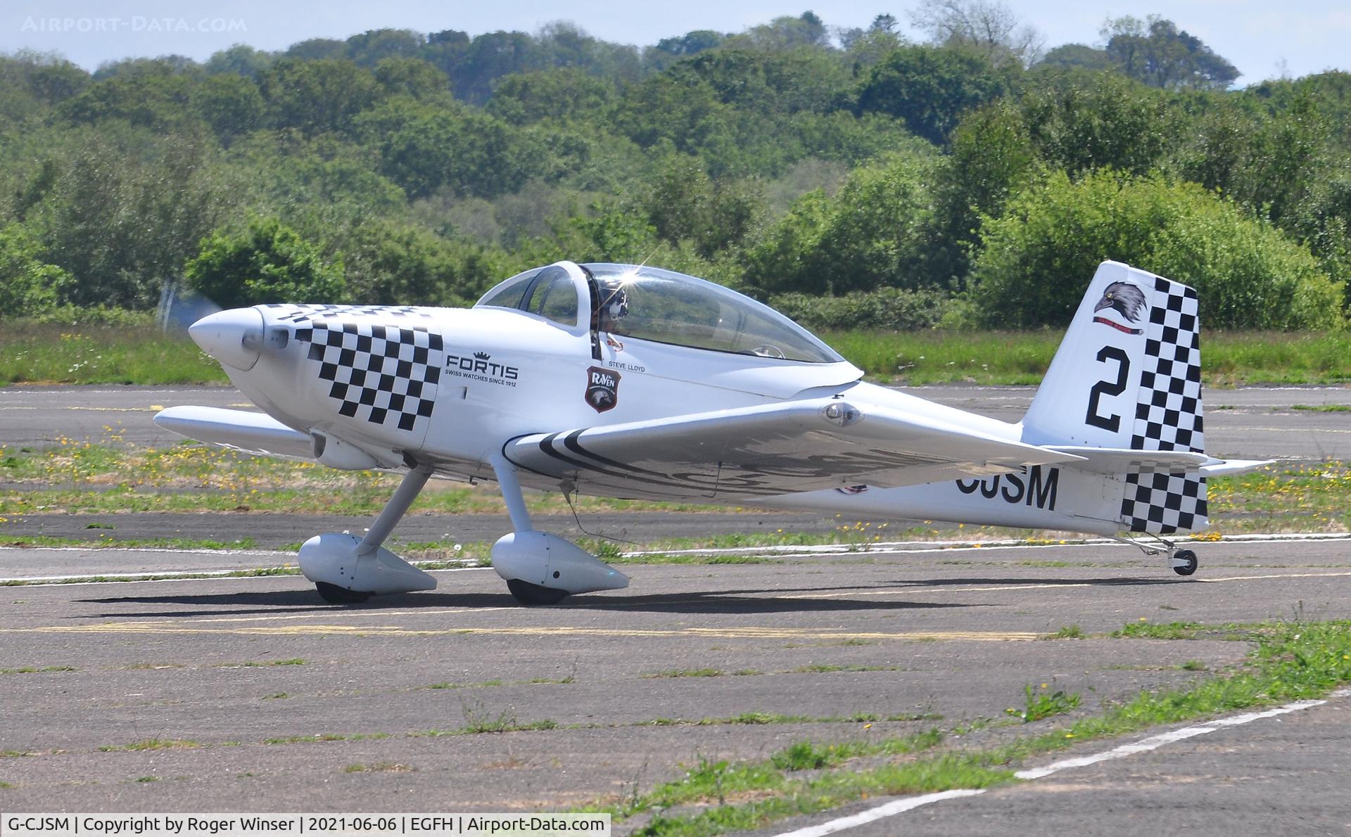 G-CJSM, 2016 Vans RV-8 C/N LAA 303-15296, Raven 2.