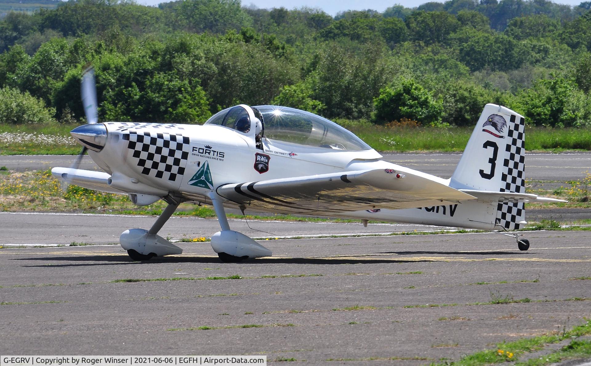 G-EGRV, 2007 Vans RV-8 C/N PFA 303-13639, Raven 3.