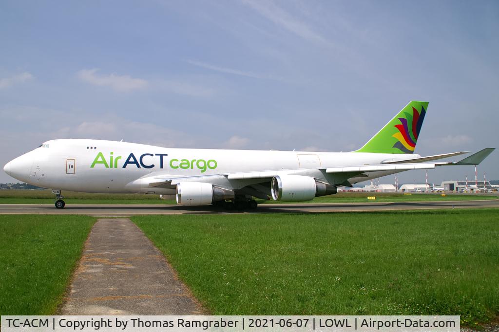 TC-ACM, 2002 Boeing 747-428F/ER/SCD C/N 32867, ACT Airlines Boeing 747-400ER(F/SCD)