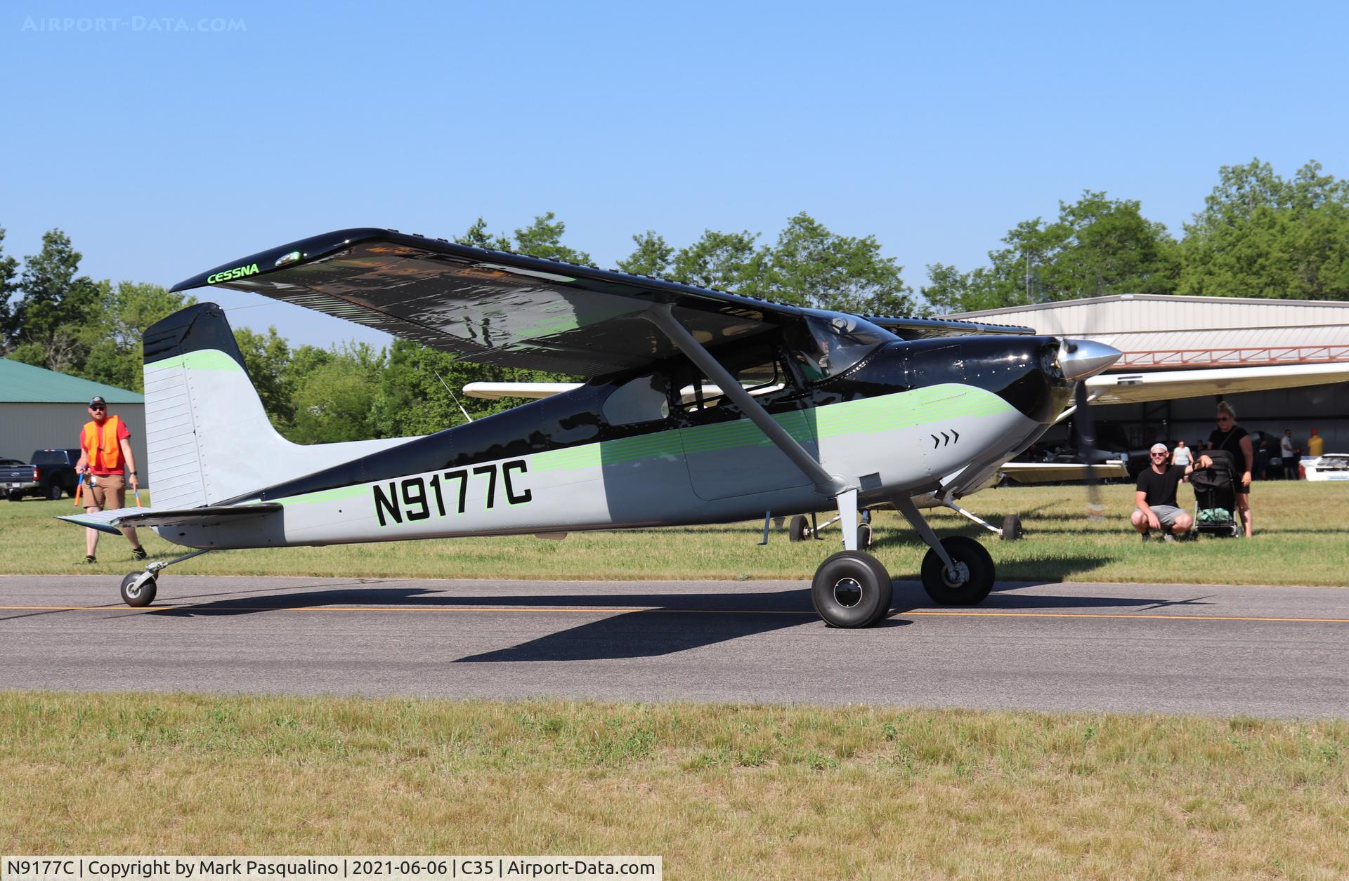 N9177C, 1955 Cessna 180 C/N 31276, Cessna 180