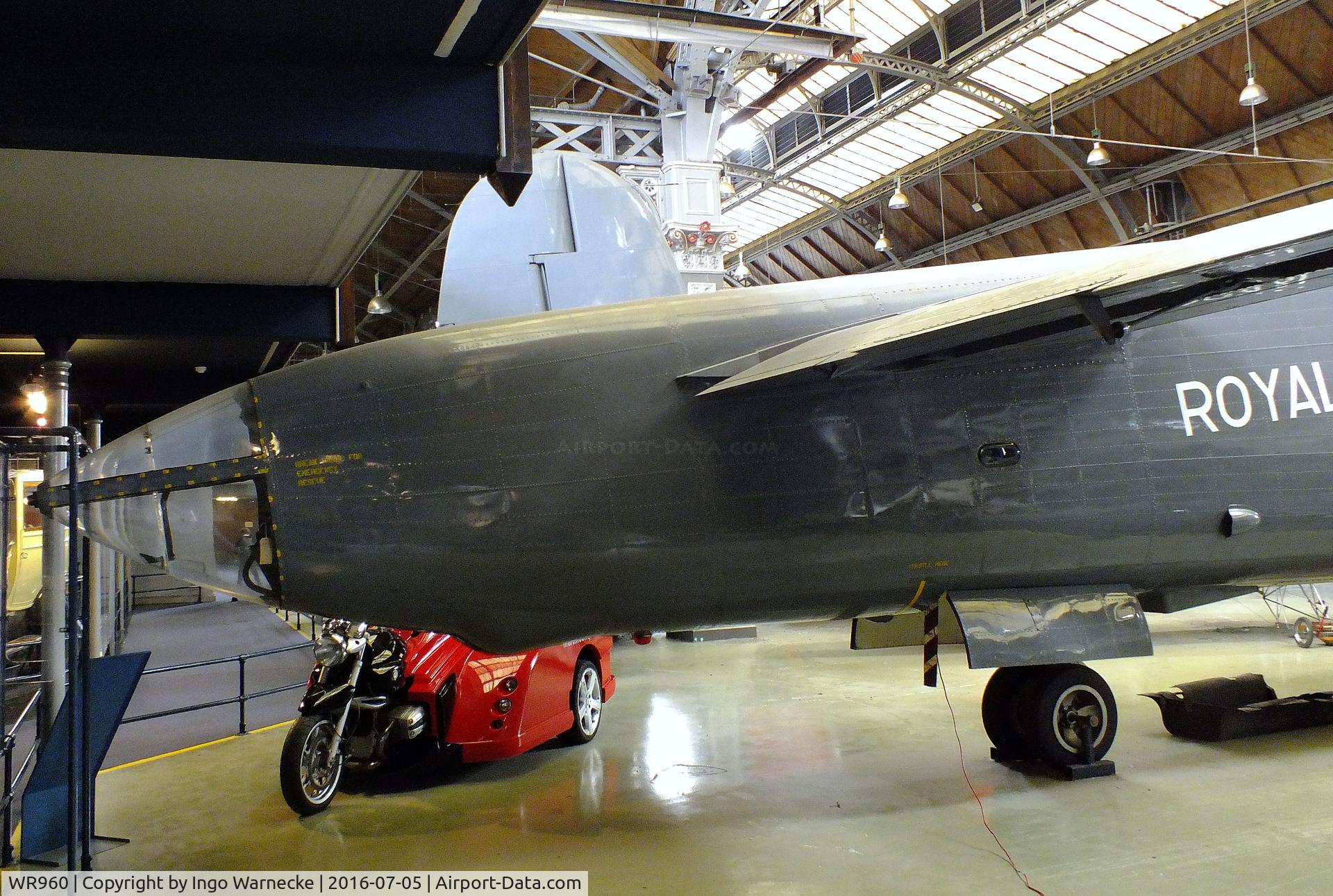 WR960, 1954 Avro 716 Shackleton AEW.2 C/N Not found WR960, Avro 716 Shackleton AEW2 at the Museum of Science and Industry, Manchester