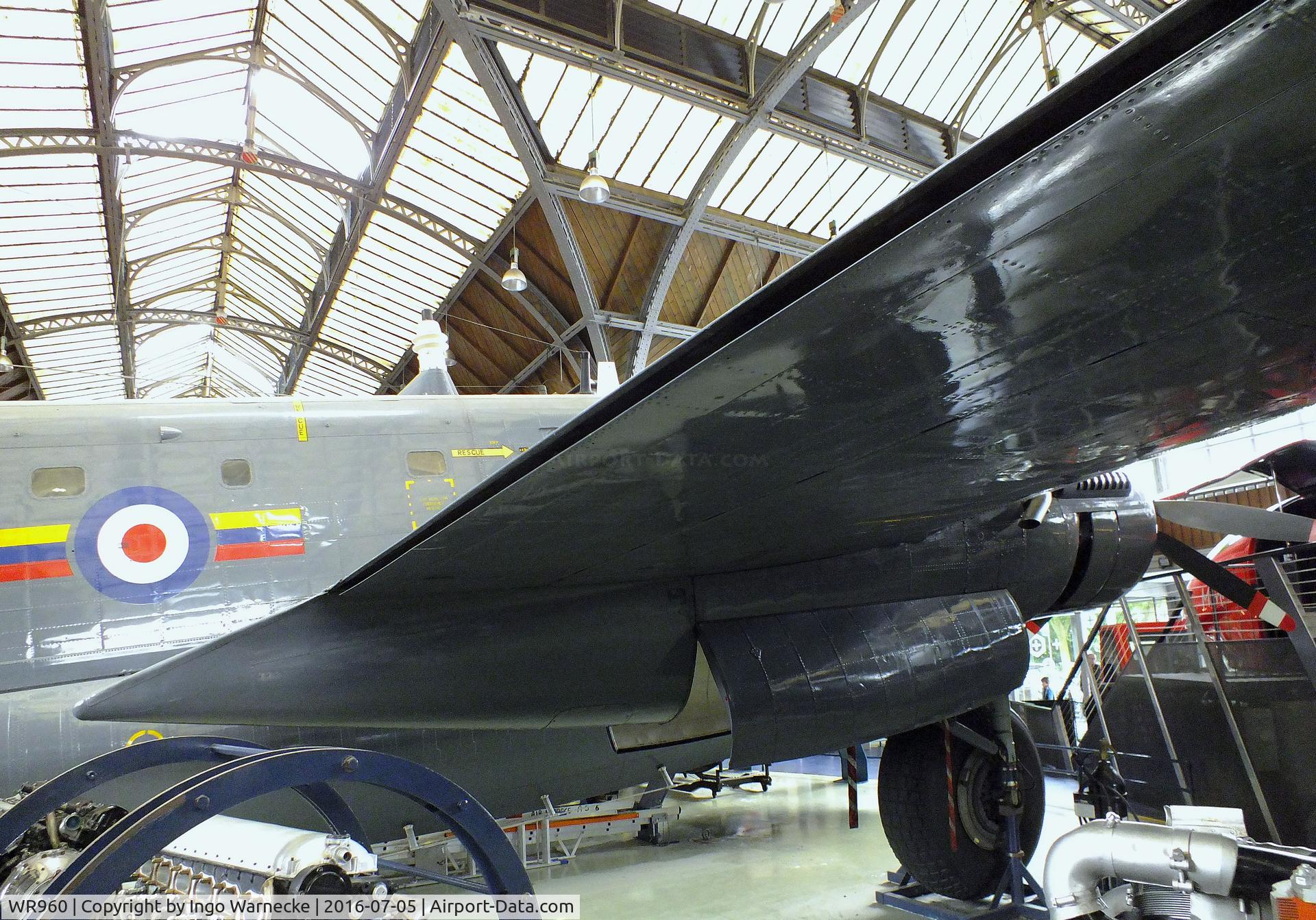 WR960, 1954 Avro 716 Shackleton AEW.2 C/N Not found WR960, Avro 716 Shackleton AEW2 at the Museum of Science and Industry, Manchester