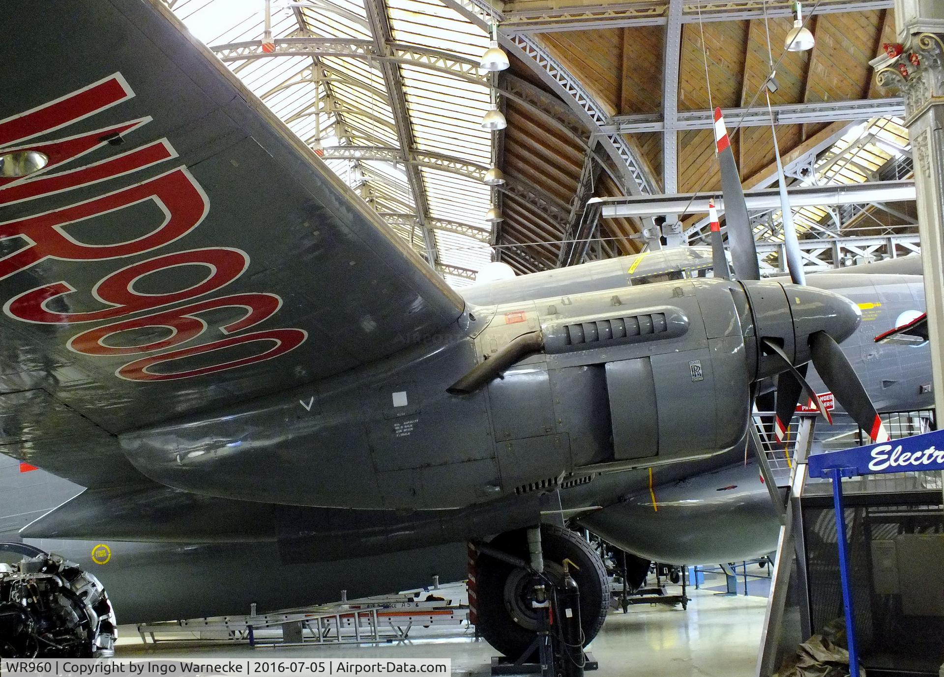WR960, 1954 Avro 716 Shackleton AEW.2 C/N Not found WR960, Avro 716 Shackleton AEW2 at the Museum of Science and Industry, Manchester