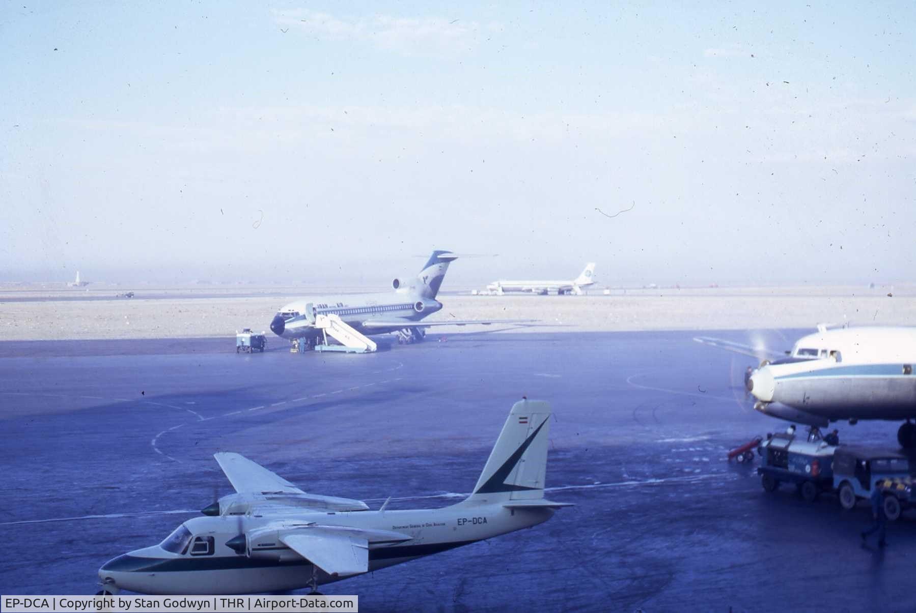 EP-DCA, Aero Commander 500B Commander C/N 1600-208, Tehran, Mehrabad