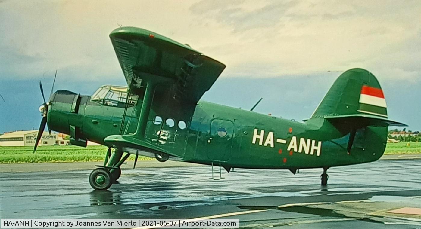 HA-ANH, 1972 WSK-PZL An-2P C/N 1G132-54, scan from slide
