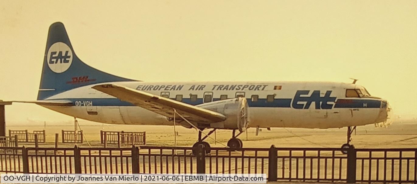 OO-VGH, 1952 Convair 580 C/N 028, scan from slide