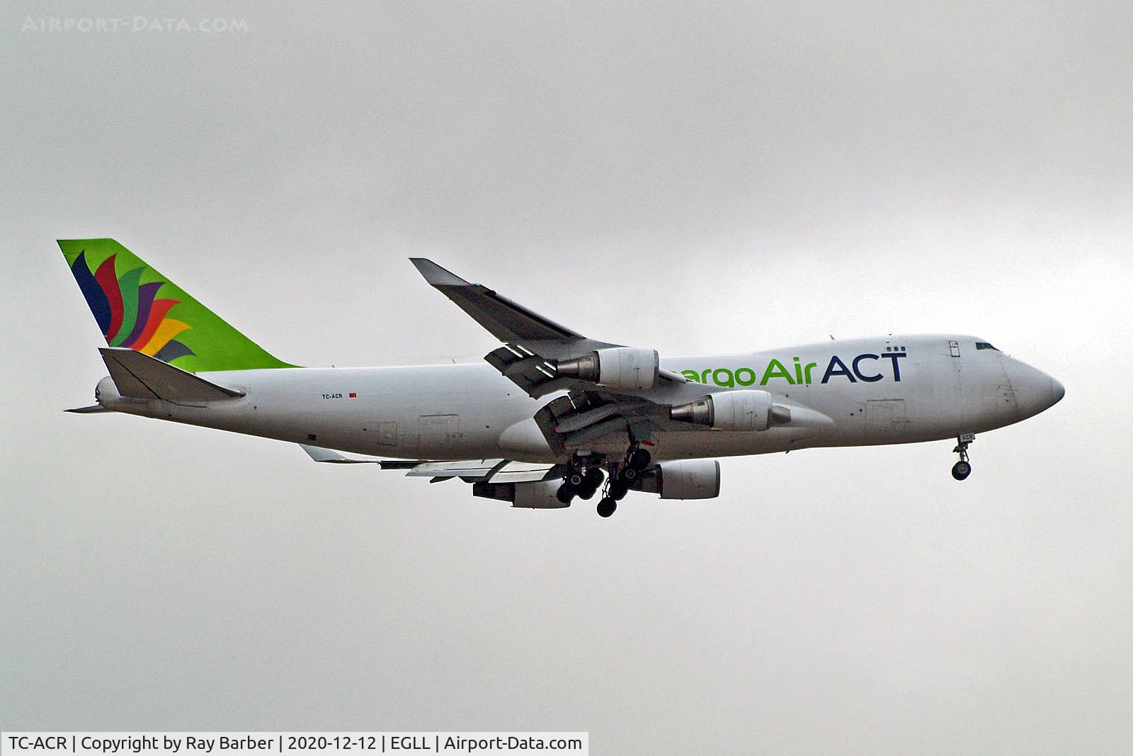 TC-ACR, 2002 Boeing 747-428ERF C/N 32866, TC-ACR   Boeing 747-428ERF [32866] (ACT Airlines) Home~G 12/12/2020