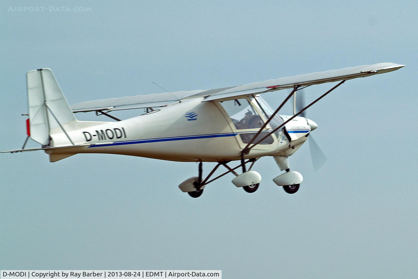 D-MODI, 1997 Comco Ikarus C42 C/N 9704-6018, D-MODI   Comco Ikarus C-42 Cyclone [9704-6018] Tannheim~D 24/08/2013