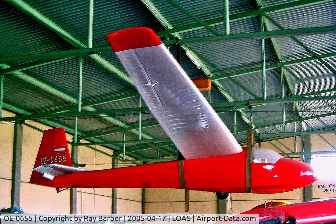 OE-0655, 1964 Schleicher K.8B C/N 8303, OE-0655   Schleicher K.8B [8303] Spitzerberg~OE 17/04/2005