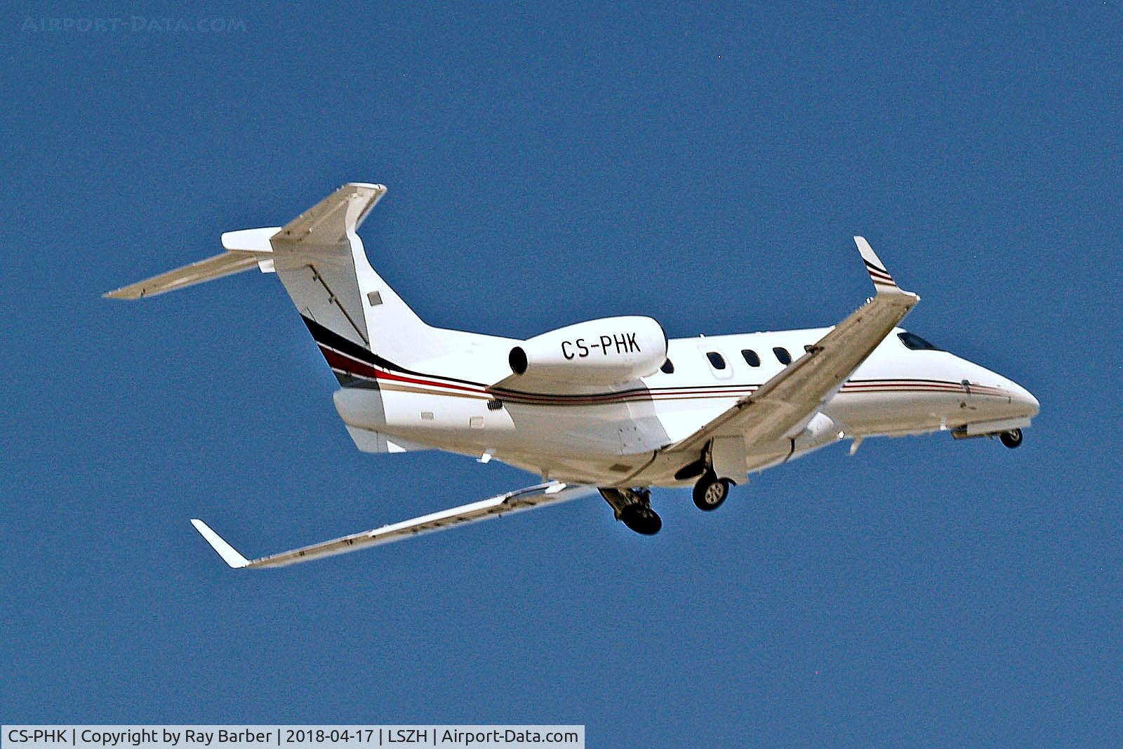 CS-PHK, 2017 Embraer EMB-505 Phenom 300 C/N 50500433, CS-PHK   Embraer EMB-505 Phenom 300 [50500433] (NetJets Europe) Zurich~HB 17/04/2018