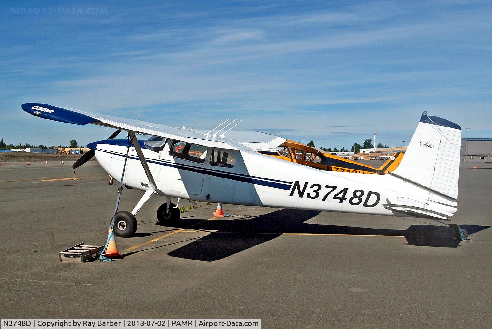 N3748D, 1957 Cessna 182A Skylane C/N 34448, N3748D   Cessna 182A Skylane[34448] Anchorage-Merrill Field~N 02/07/2018
